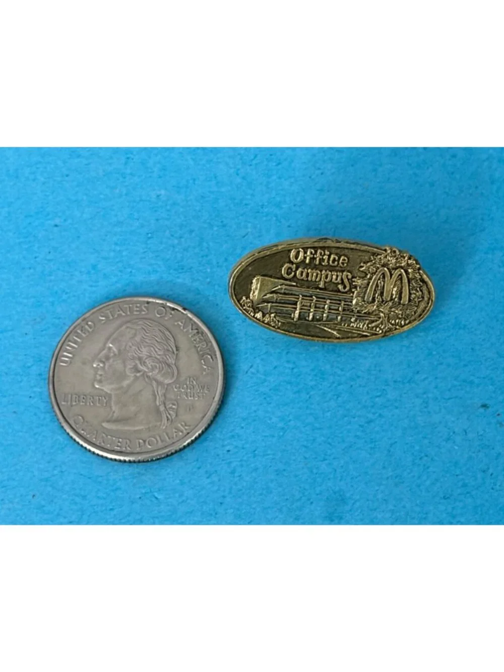 McDonald’s Restaurants Office Campus Employee Lapel Hat Pin